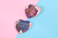 Image 1 of Crocodile Booty Holo Buttons