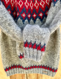 Image 3 of Pangur Ban - Icelandic wool sweater - Grey - Ready to ship