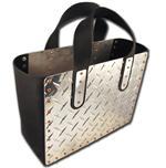 Image of Handmade INDUSTRY Designer Handbag & Tote STEEL & LEATHER