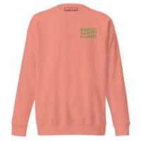 Image 3 of The MANIFEST 3x Crewneck Sweatshirt - Green Logo - 3 Colors