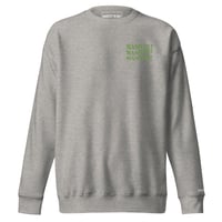 Image 2 of The MANIFEST 3x Crewneck Sweatshirt - Green Logo - 3 Colors
