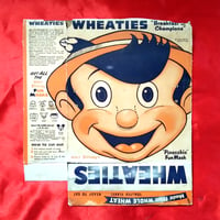 Image 1 of Pinocchio (Walt Disney) - Wheaties Cereal mask (1951) - cereal box