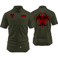 MISSION : INFECT - Spec Ops Work Shirt (Army Green)