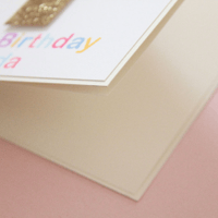 Image 3 of Handmade 1st Birthday Card. Personalised Birthday Card. Daughter 1 Year Old Card