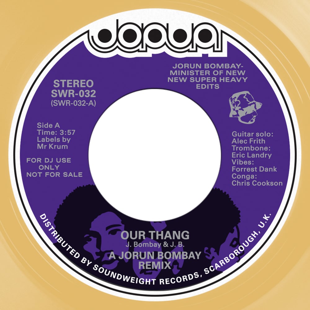 Image of Jorun Bombay - Our Thang / Phungry - Beer (Purple Label)