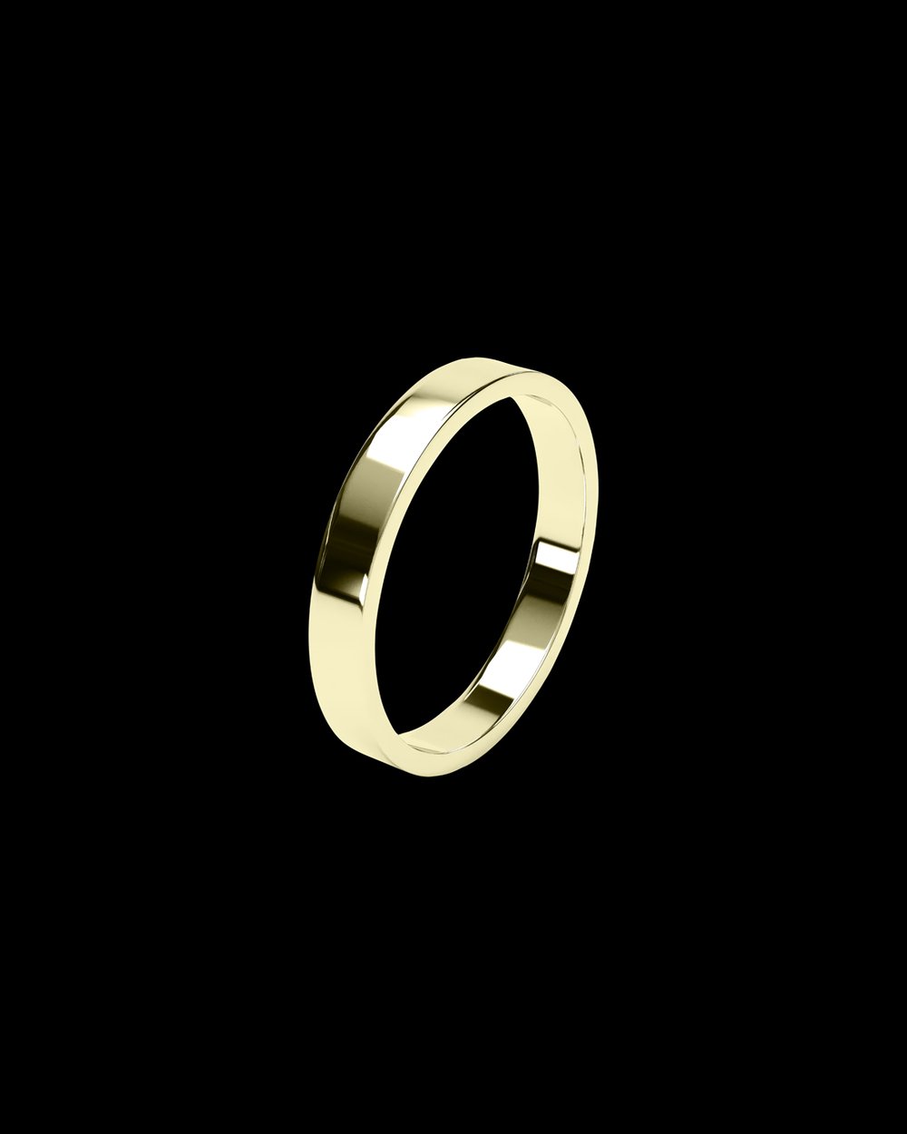 Image of 3MM FLAT WEDDING BAND 