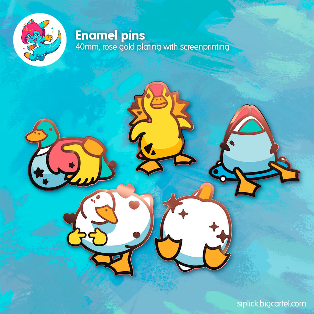 Image of ORIGINAL DUCK Enamel Pins