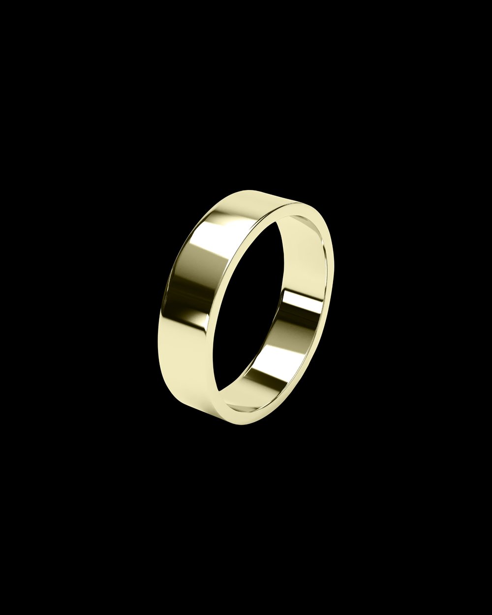 Image of 5MM FLAT WEDDING BAND