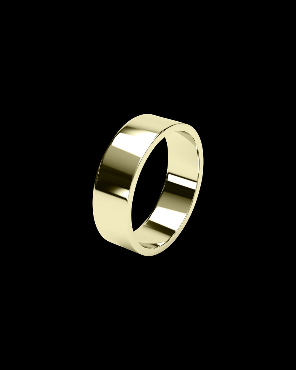 Image of 6MM FLAT WEDDING BAND 