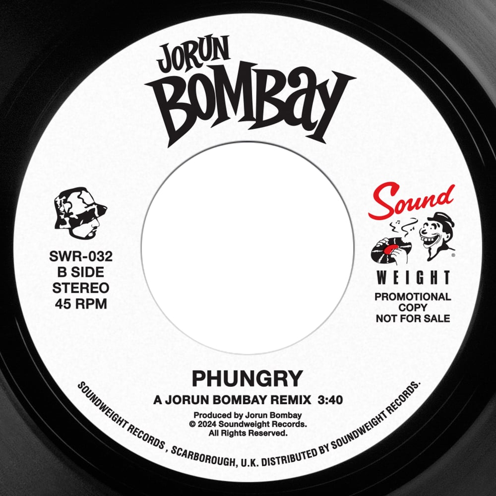 Image of Jorun Bombay - Our Thang / Phungry - Black (Red Label)