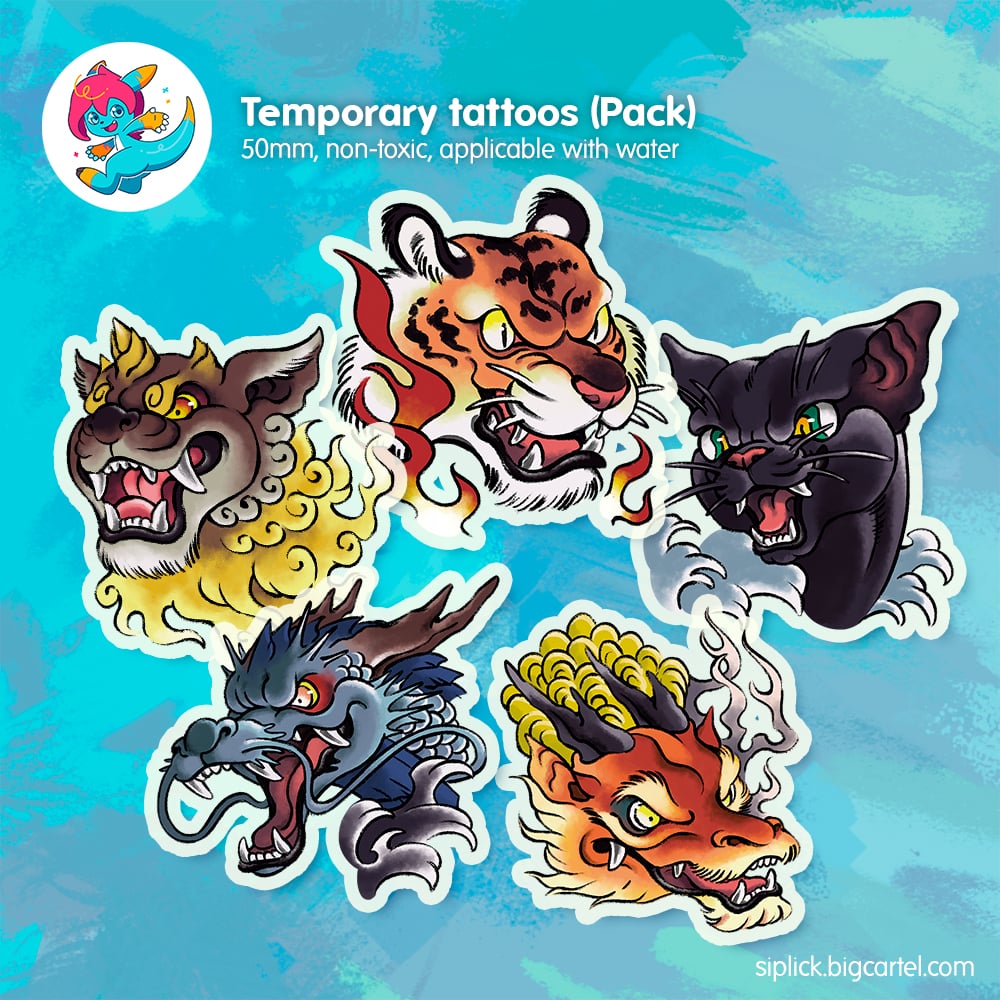 Image of ORIGINAL Temp Tattoo Set