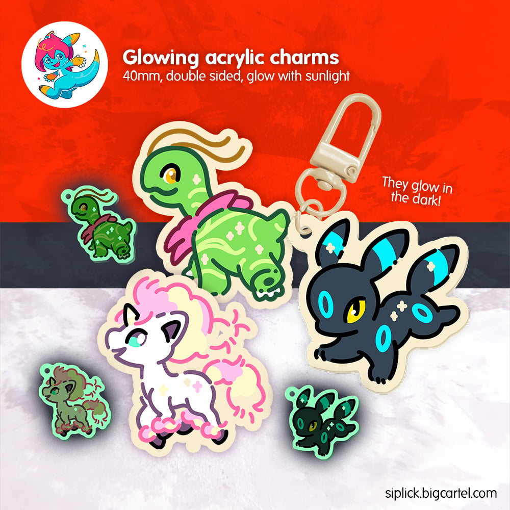 Image of PKMN Glowing Charms