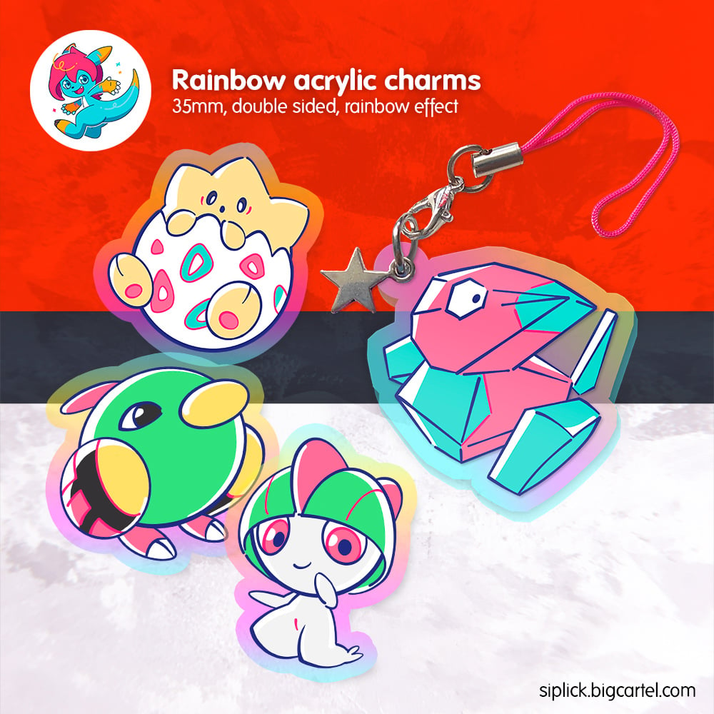 Image of PKMN Rainbow Straps