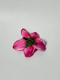 Image 2 of pink cymbidium orchid clip