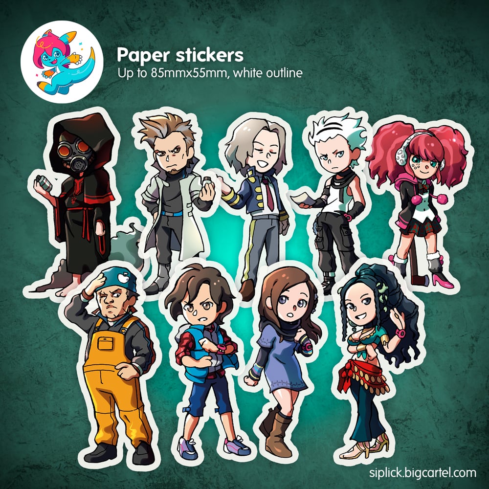 Image of ZERO ESCAPE Stickers