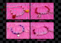 Image 5 of Hazbin Hotel Charm Bracelets (Multiple Designs Available)  