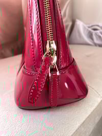 Image 5 of Gucci Nice Microguccissima Dome Bag - Dark Pink