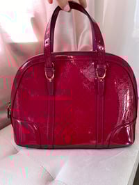 Image 6 of Gucci Nice Microguccissima Dome Bag - Dark Pink
