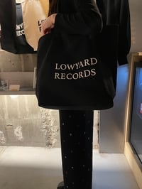 LOWYARD RECORDS "Classic logo tote bag"