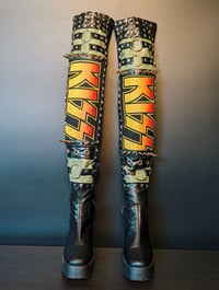 Image 12 of CUSTOMISED HEAVY METAL BOODS BOOTS 