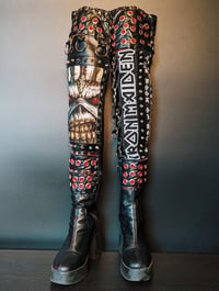 Image 11 of CUSTOMISED HEAVY METAL BOODS BOOTS 