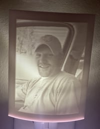 Image 1 of Custom Personalized 3d printed Lithophane picture night light