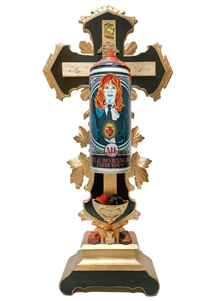 Mylène Farmer — Crucifix bombe - Ex-voto