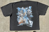 Image 2 of Oversized Cropped 'Thriller vs Killer' Shirt