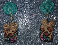 Mason jar earrings 