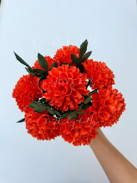 Image 2 of MARIGOLD STEM BOUQUET VIDEO + SVG DIGITAL FILES 