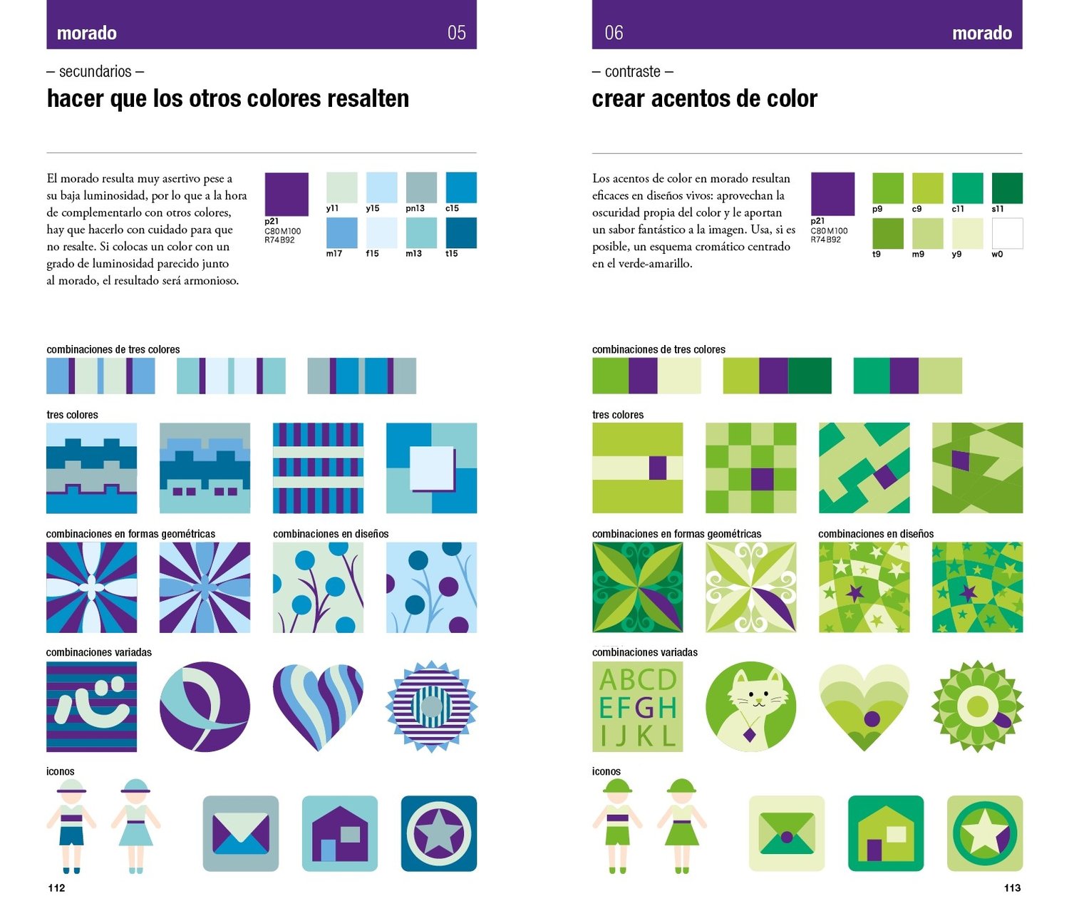 Image of cómo combinar colores +3.000 paletas de color para artistas, diseñadores y crafters.