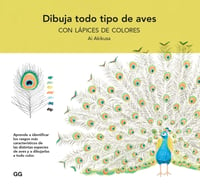 Image 1 of Dibuja todo tipo de aves con lápices de colores Un libro de Ai Akikusa