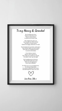 Grandparents love poem