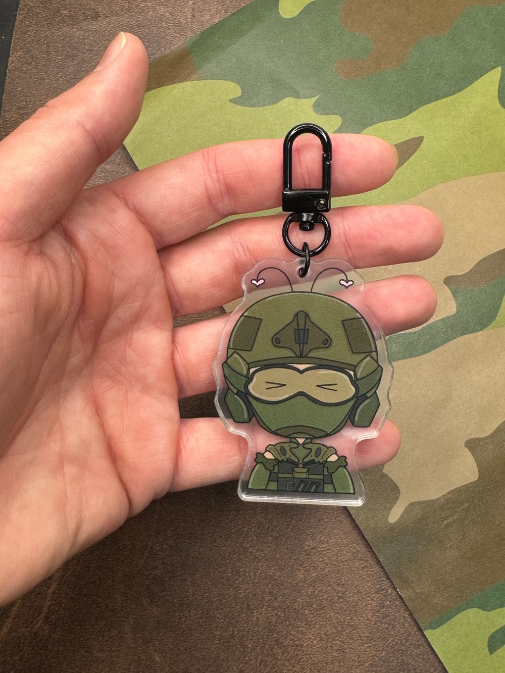 Image of Lil Fella Task Force Keychain
