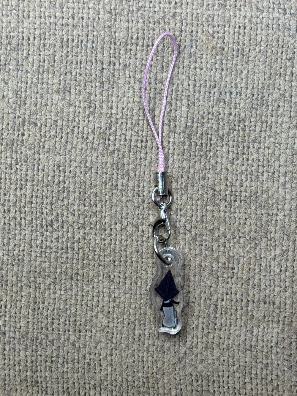 Image of Geometry Head chibi phone charm