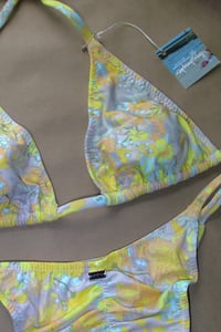 Image 3 of ♲ Spring Sunrise Bikini Set - XL Top / 2XL Bottom 