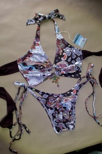 Image 1 of ♲ Cowboy Killer Bikini Set - L Top / M Bottom 