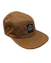 Image 1 of CJ BLOCK LABEL 5-PANEL CAP CARAMEL