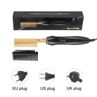 2-in-1  Hair straightener