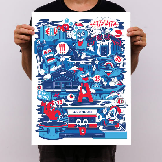 Image of "ON THE RISE 2" (COLOR EDITION) PRINT