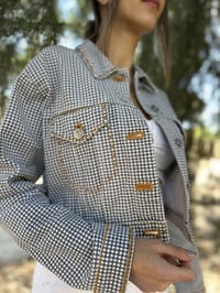 Image 3 of Vichy Embroidery Jacket