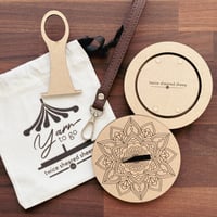 Image 3 of Yarn To Go Carousel with Swivel Wriststrap by Twice Sheared Sheep