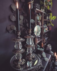 Image 4 of Glass candle sticks 