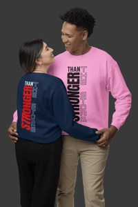 Image 5 of Stronger Than The Storm Crewneck Sweatshirt