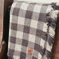 Image 4 of Farmhouse Alpaca and Merino Throw Blanket