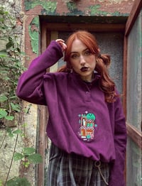 Image 1 of Cropped Ghost House Fleece (Various colours)