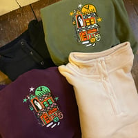 Image 3 of Cropped Ghost House Fleece (Various colours)