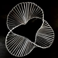 Image 1 of Glass Möbius Strip 