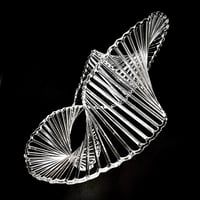 Image 3 of Glass Möbius Strip 