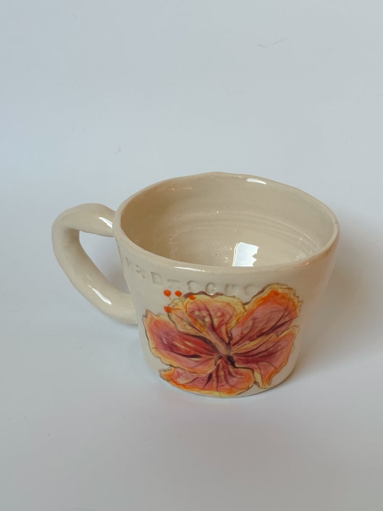 Image of hibiscus mug